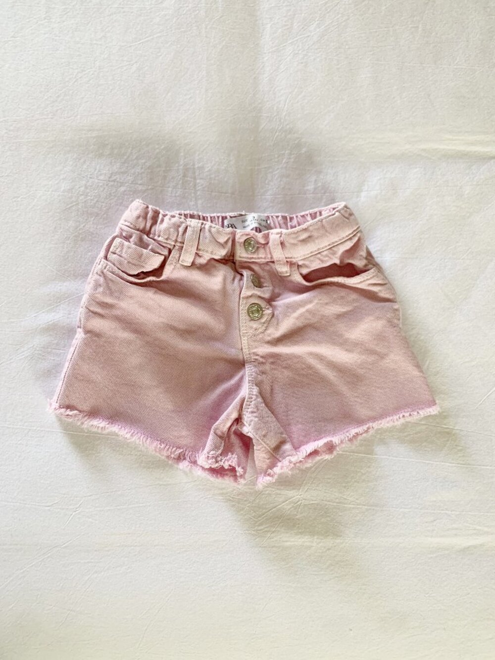 Zara Pink Jean Shorts • 3 Years